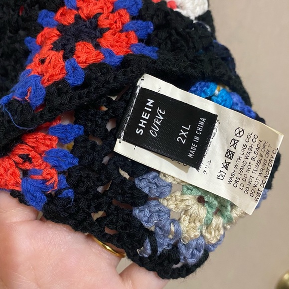 Crochet Crop Top - SHEIN Size 2XL - Picture 4 of 4